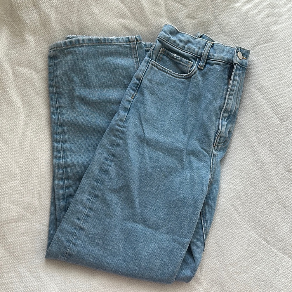 Oak + Fort Super High Rise Jeans